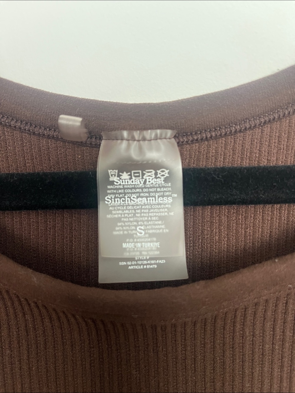 Sunday Best Ribbed Tank - Picture 2 of 3
